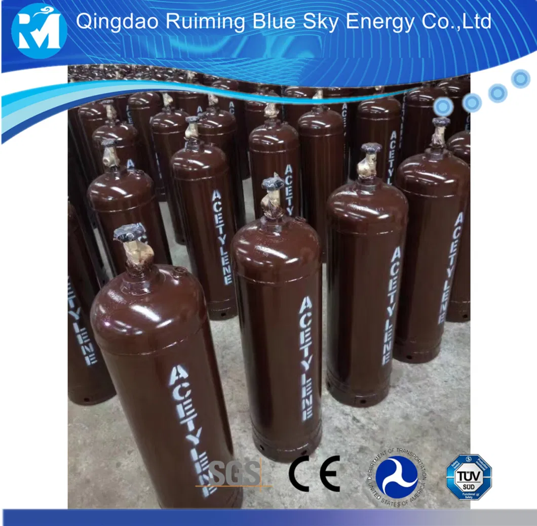 Welding Gas C2h2 Made of High Quality Steel Cylinder