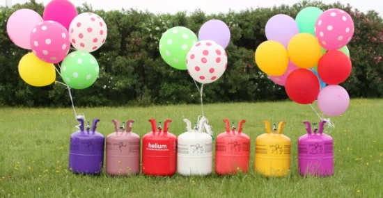 22.4L Fill with Helium Gas Steel Helium Gas Cylinder for Balloon 1.2mm Thickness with Protection Liquid
